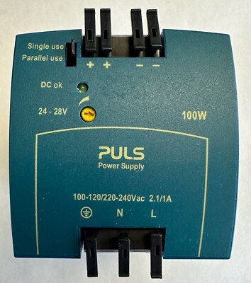 Puls Hutschienen-Netzteile für 1-Phasen-Systeme / 24-28 V DC / 4.2 A / ML100.100