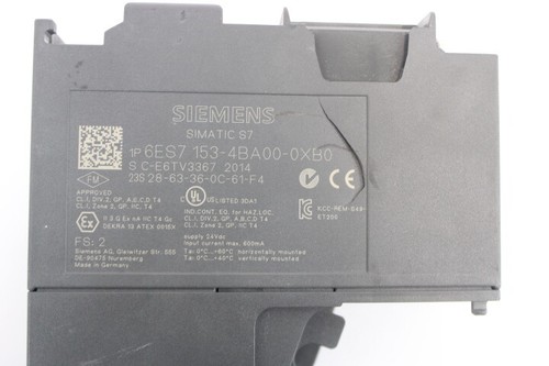 SIEMENS 6ES7153-4BA00-0XB0 SIMATIC DP Cover broken E: 2 -used- - Picture 6 of 7