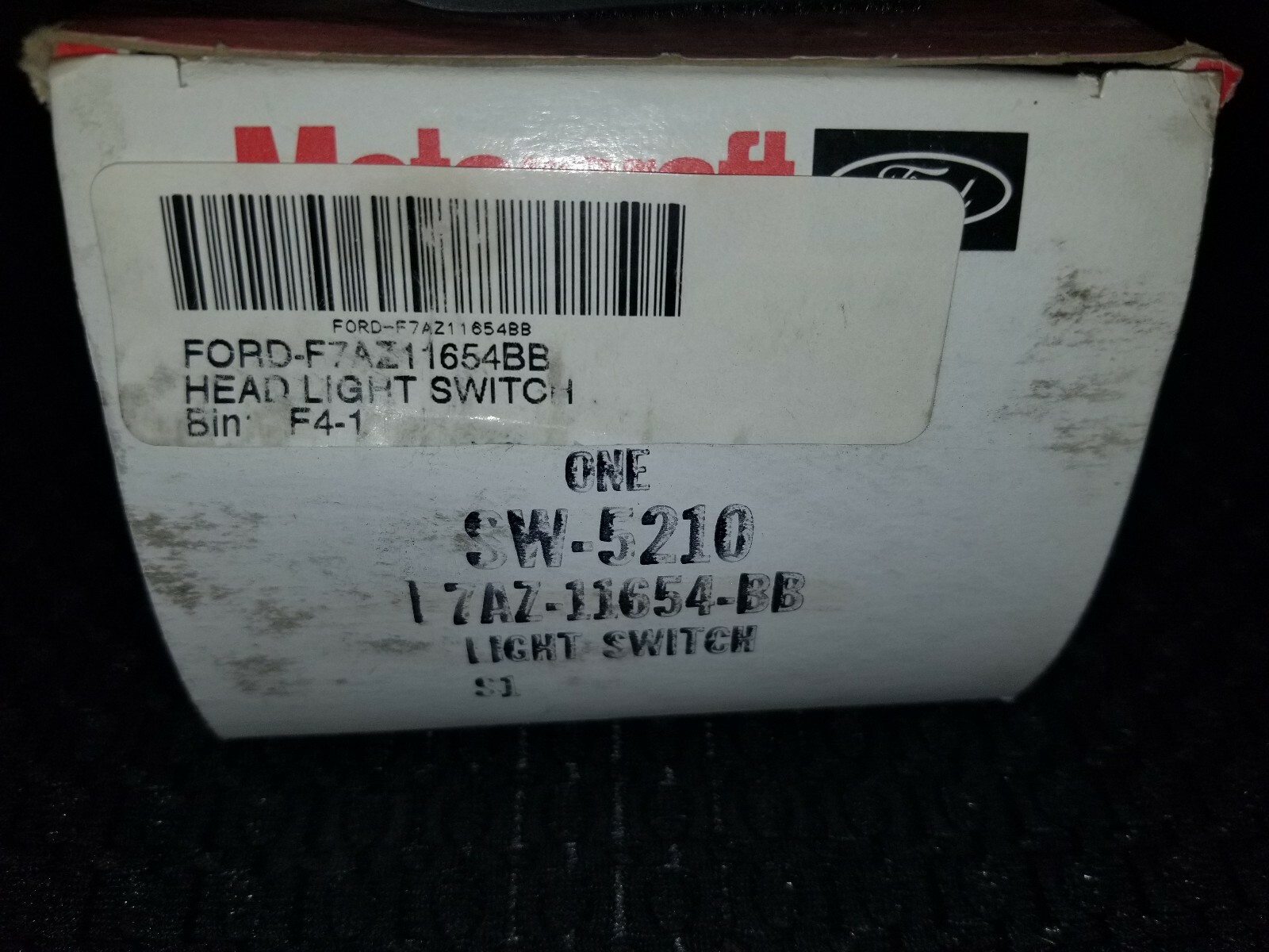 Headlight SwitchHeadlamp Switch Motorcraft SW5210 Crown Victoria