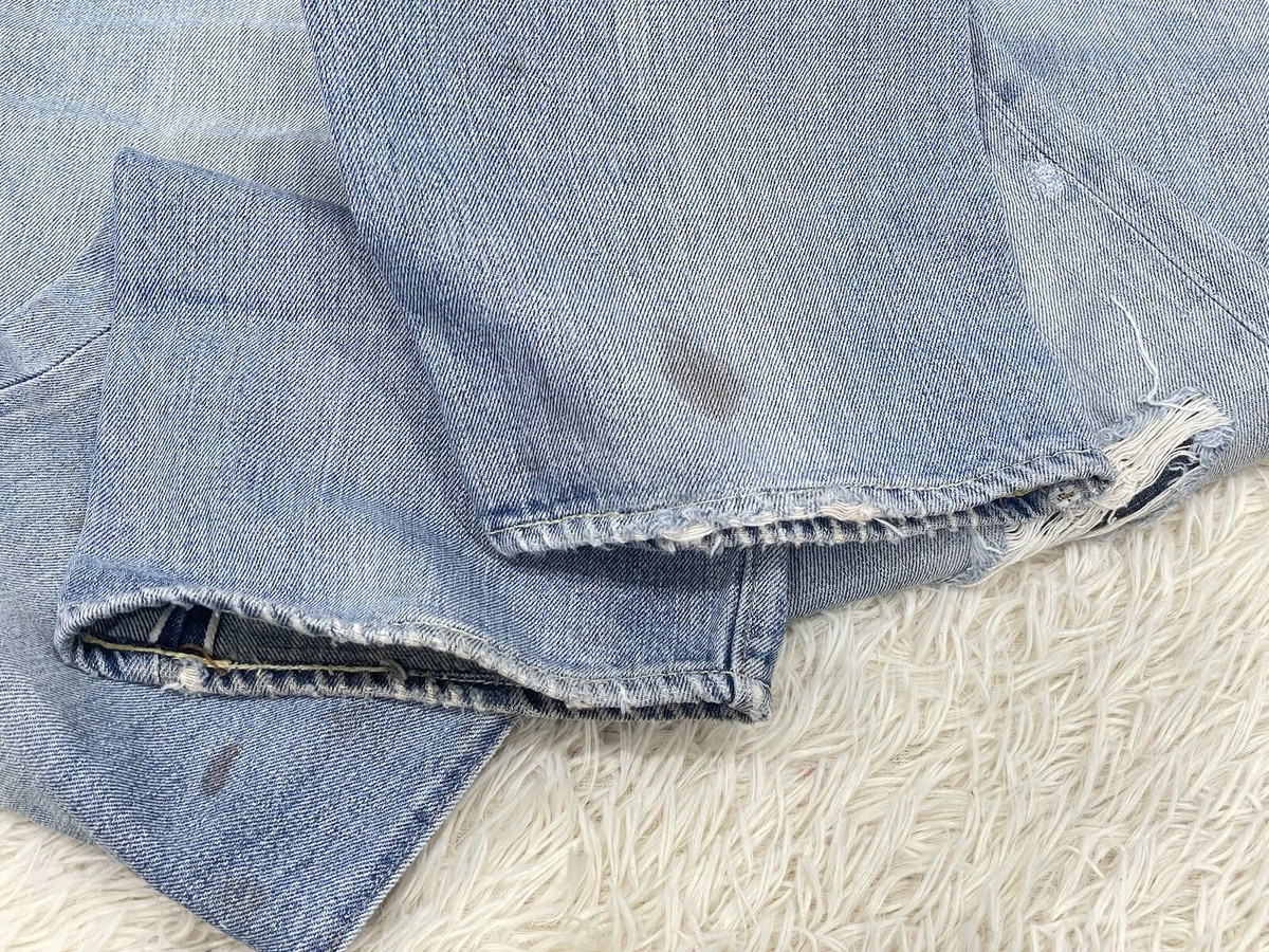 Vintage 70s Levis 501 Button Stamp #6 Redline Selvedge (24-220) | eBay