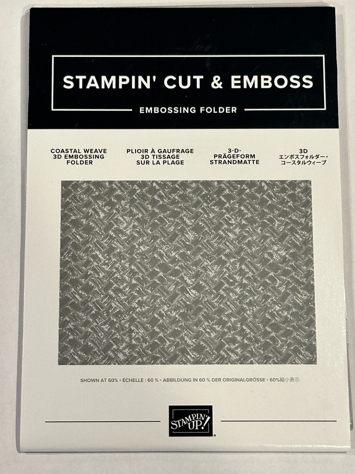 Stampin Up Sizzix Embossing Folders - PICK ONE RETIRED | eBay