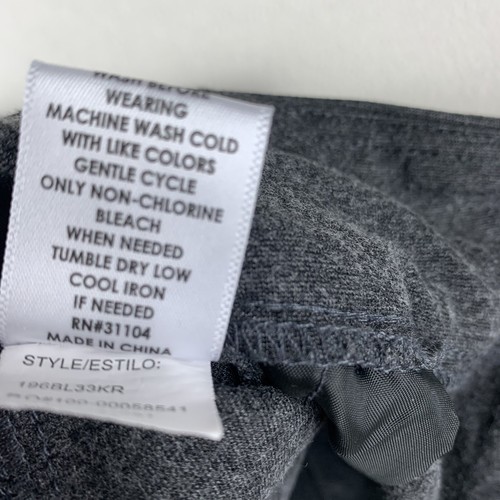 Kim Rogers Hose Damen Größe 10 grau zum Anziehen Stretch Komfort Taschen - Bild 5 von 8