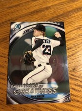 2020 BOWMAN CHROME DRAFT GLIMPSES of GREATNESS MAX MEYER MIAMI Refractor #GOG-MM