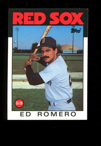 Ed Romero #95T 1986 Topps Traded card