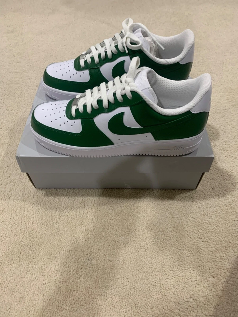 Dark Green Custom Air Force 1  Custom air force 1, Nike air force, Nike  shoes air force