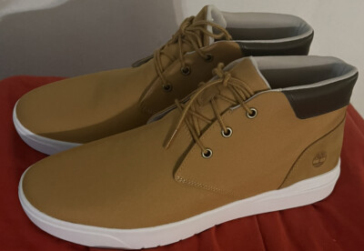 NEW SIZE 12 TIMBERLAND MEN\'S SENECA BAY CHUKKA SNEAKER BOOTS WHEAT NUBUCK Men main image 4