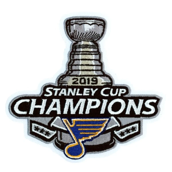 Official 2019 Stanley Cup Final Champions Patch St Louis Blues