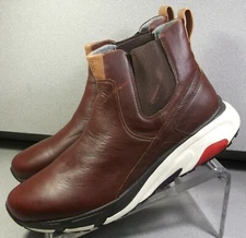 259090 PFBT50 MEN'S SHOE 9 M MAHOGANY LEATHER CHELSEA BY JOHNSTON & MURPHY