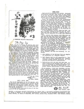 A Burroughs Bulletin (Dum Dum No. 2) August 1963