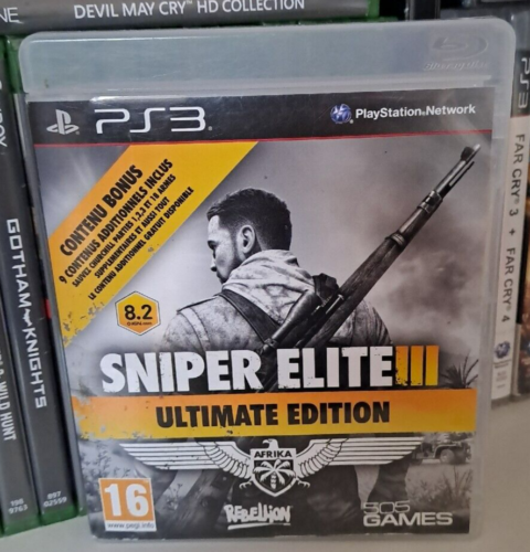 JEU PS3 Sniper Elite III 3 Ultimate Edition - Notice - PS3 PlayStation 3 - Foto 1 di 3