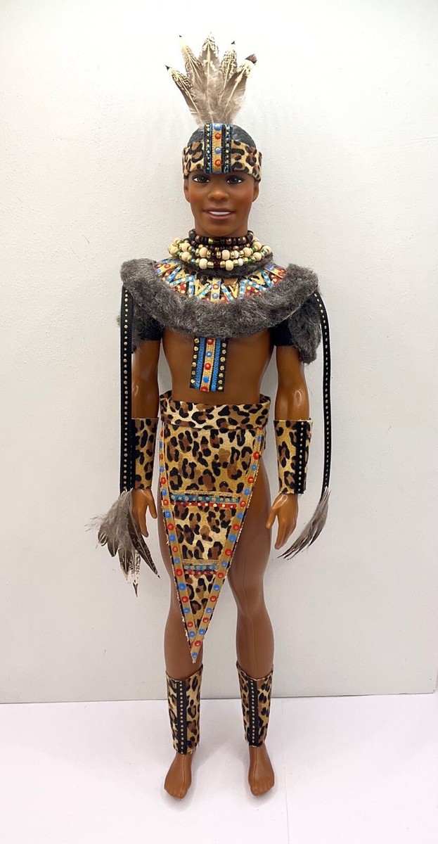 OOAK Custom Johannes Radebe Style Barbie Ken Doll In Handmade