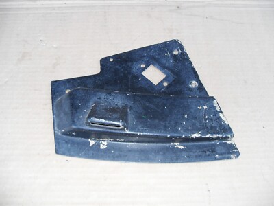 1965 1966 Corvette left side radio side panel with power antenna switch hole