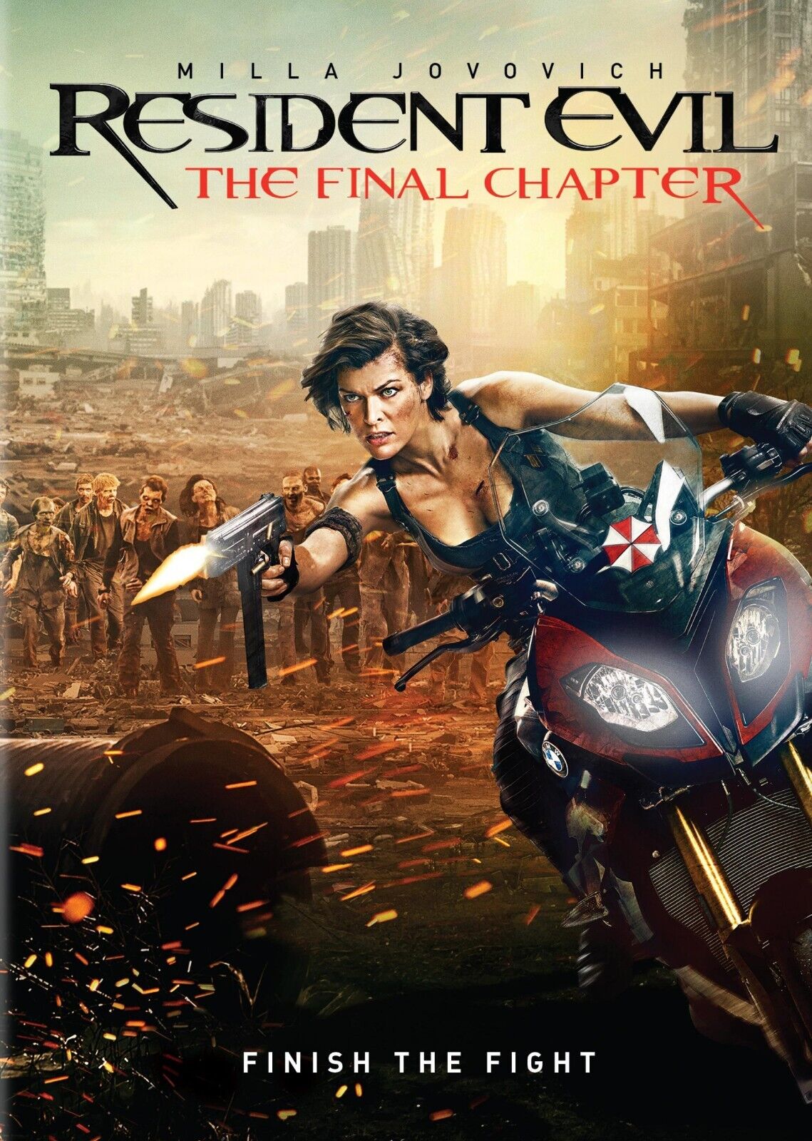 Resident Evil: The Final Chapter posters furiously shoot at nothing -  SciFiNow