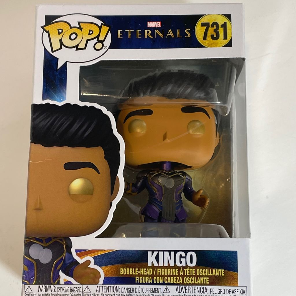 Funko Pop! Marvel Eternals - #731 - Kingo Vinyl Bobble-Head