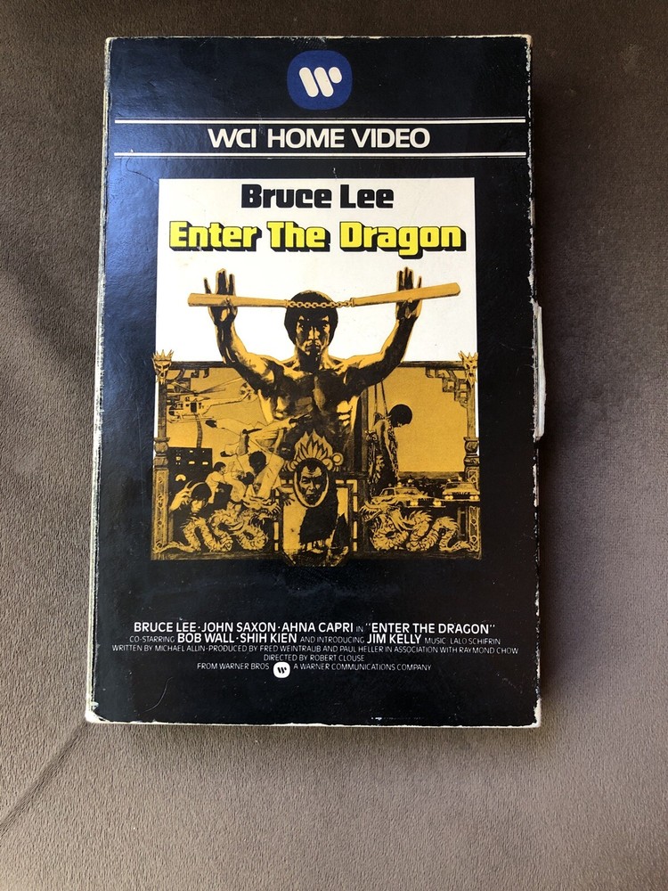 Rare Bruce Lee in Enter the Dragon Betamax Tape