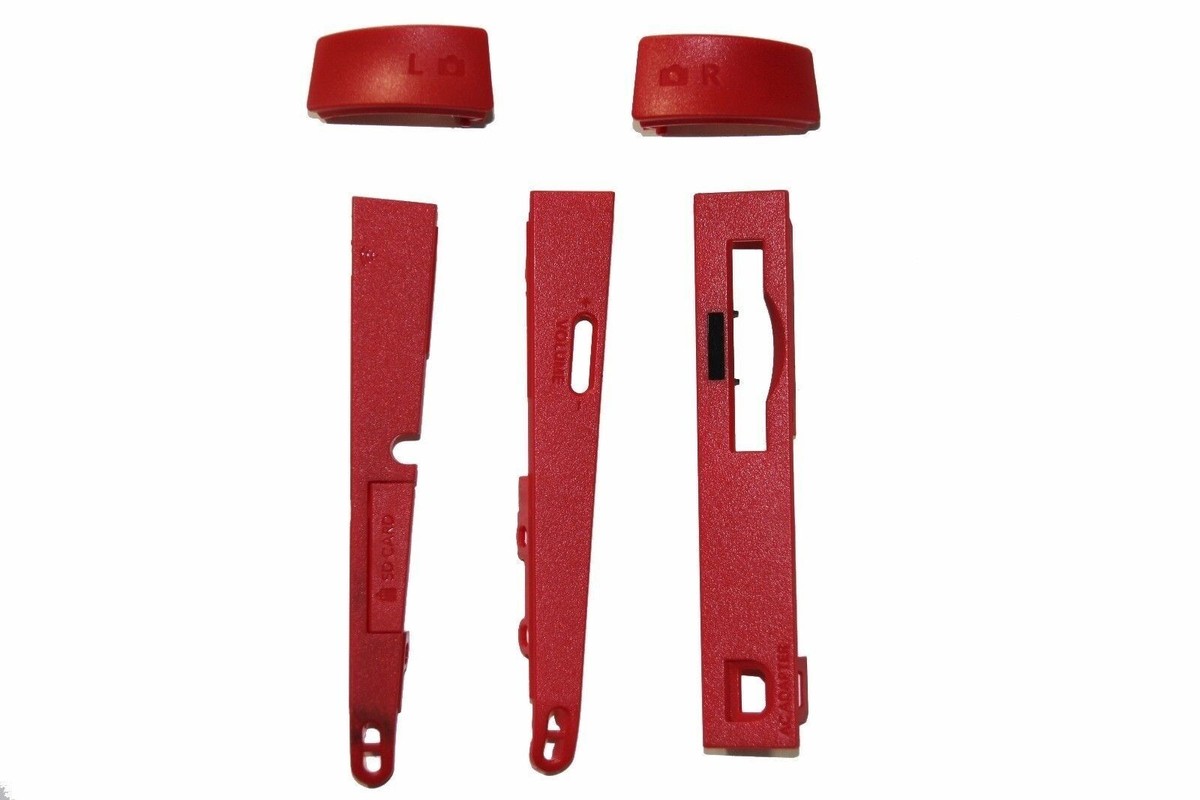 OEM ORIGINAL NINTENDO 2DS REPAIR PART FULL SIDE HOUSING RED PART L