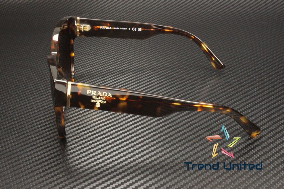 PRADA PR 17ZSF VAU6S1 Honey Tortoise Brown Gradient 55 mm Women's