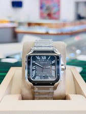 Cartier Santos de Cartier Large Size WSSA0037 ADLC Bezel Steel Watch UNWORN 3