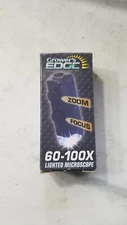 Growers Edge Lighted Microscope 60-100x NEW!!
