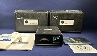 2 Wireless CyberGloves II AND Wired CyberGlove
