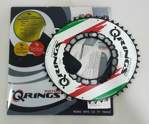 Rotor QRings Aero BCD 110x5 50T / 52T (Flag Limited Edition)Road Outer Chainring - Picture 15 of 19