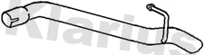 Klarius tail pipe fits Ford focus 2.0tdci saloon 04-10 FE999P