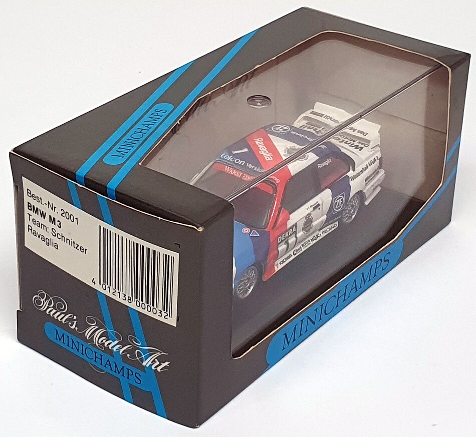 ミニカー MINICHAMPS BMW M3 Schnitzer Ravaglia1/43 BMW M3 Team Schnitzer Ravaglia 1/43 ミニカー - メルカリ