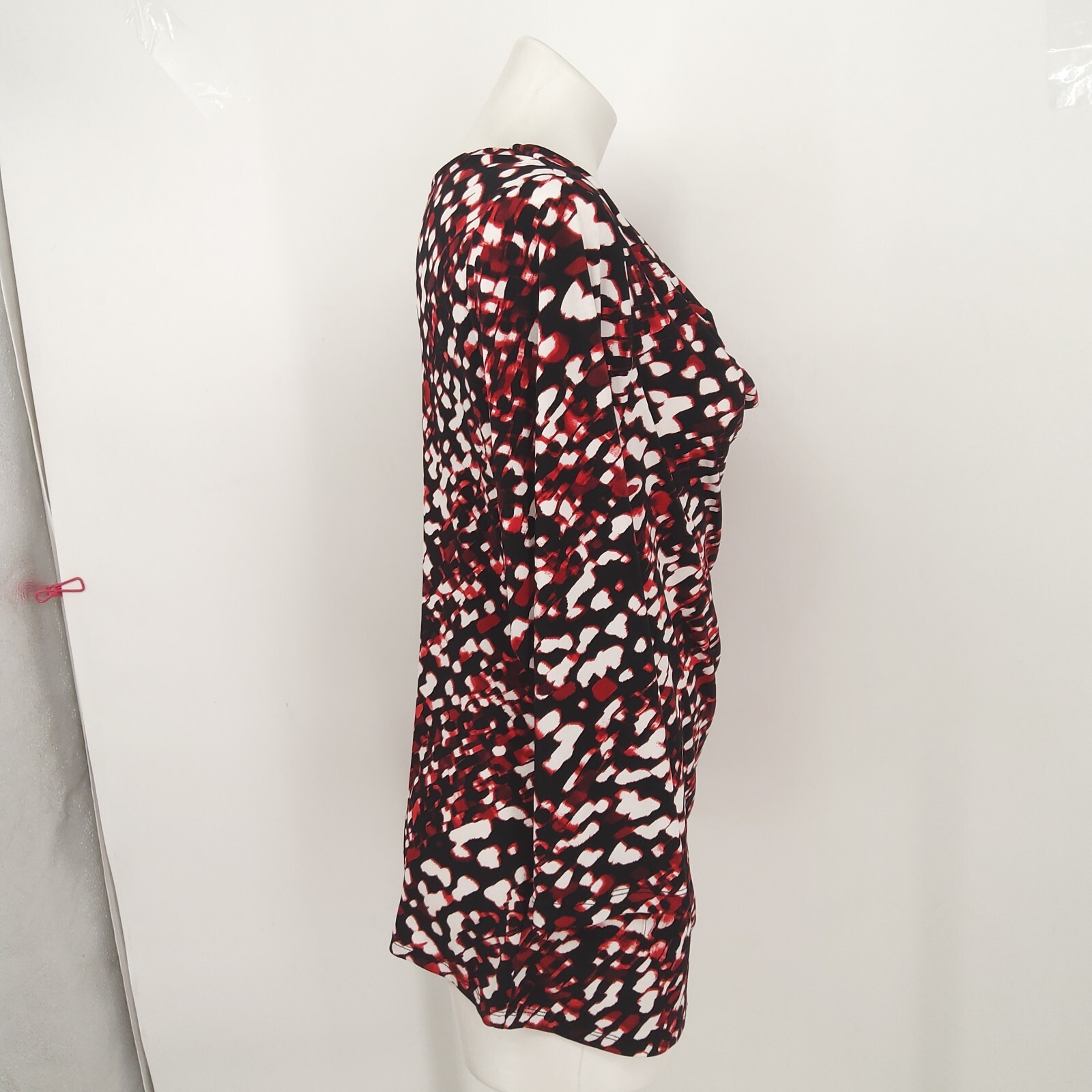 CALVIN KLEIN LARGE PATTERNED BLOUSE - image 5