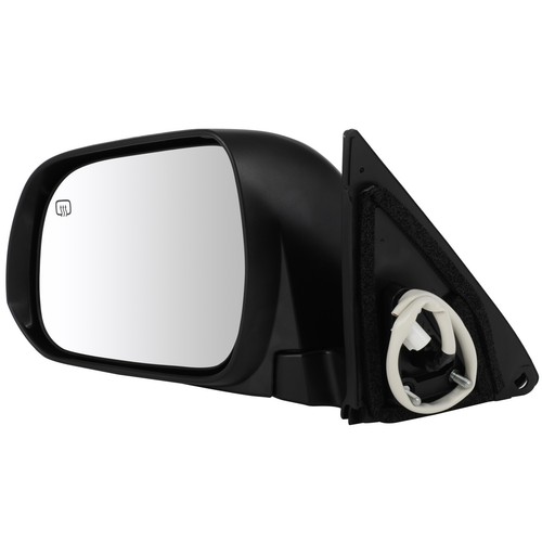 Mirror Power Heated LH Driver Side Black For 2008-2014 Toyota Highlander - Picture 3 of 6