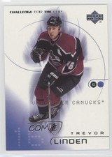 2001-02 Upper Deck Challenge for the Cup Trevor Linden #85 t2c