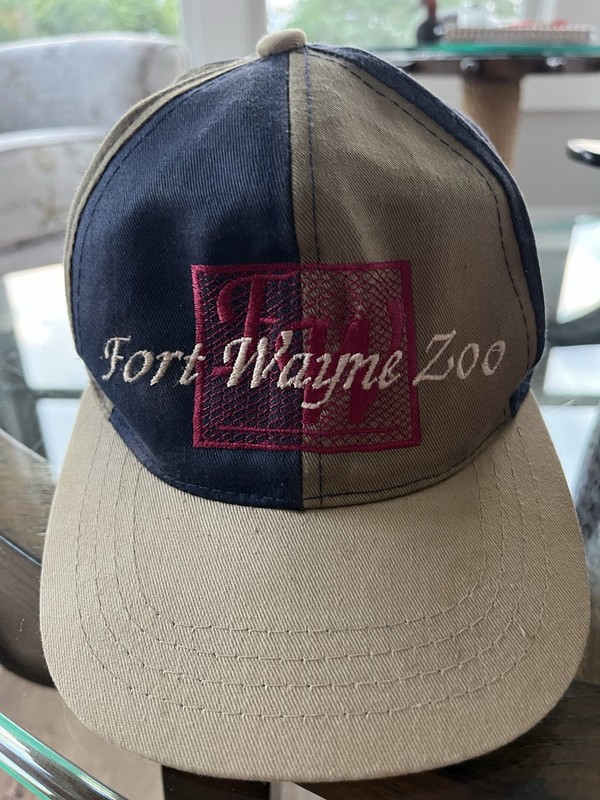 Fort Wayne Zoo Hat Ft Wayne Indiana SnapBack Youth Size RARE VINTAGE