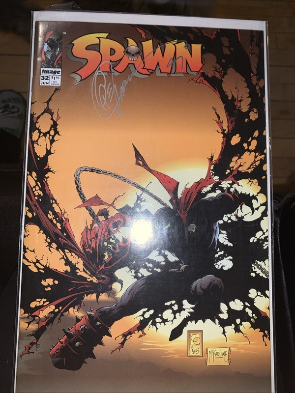 Spawn #32 Newsstand Variant (Image Comics June 1995)