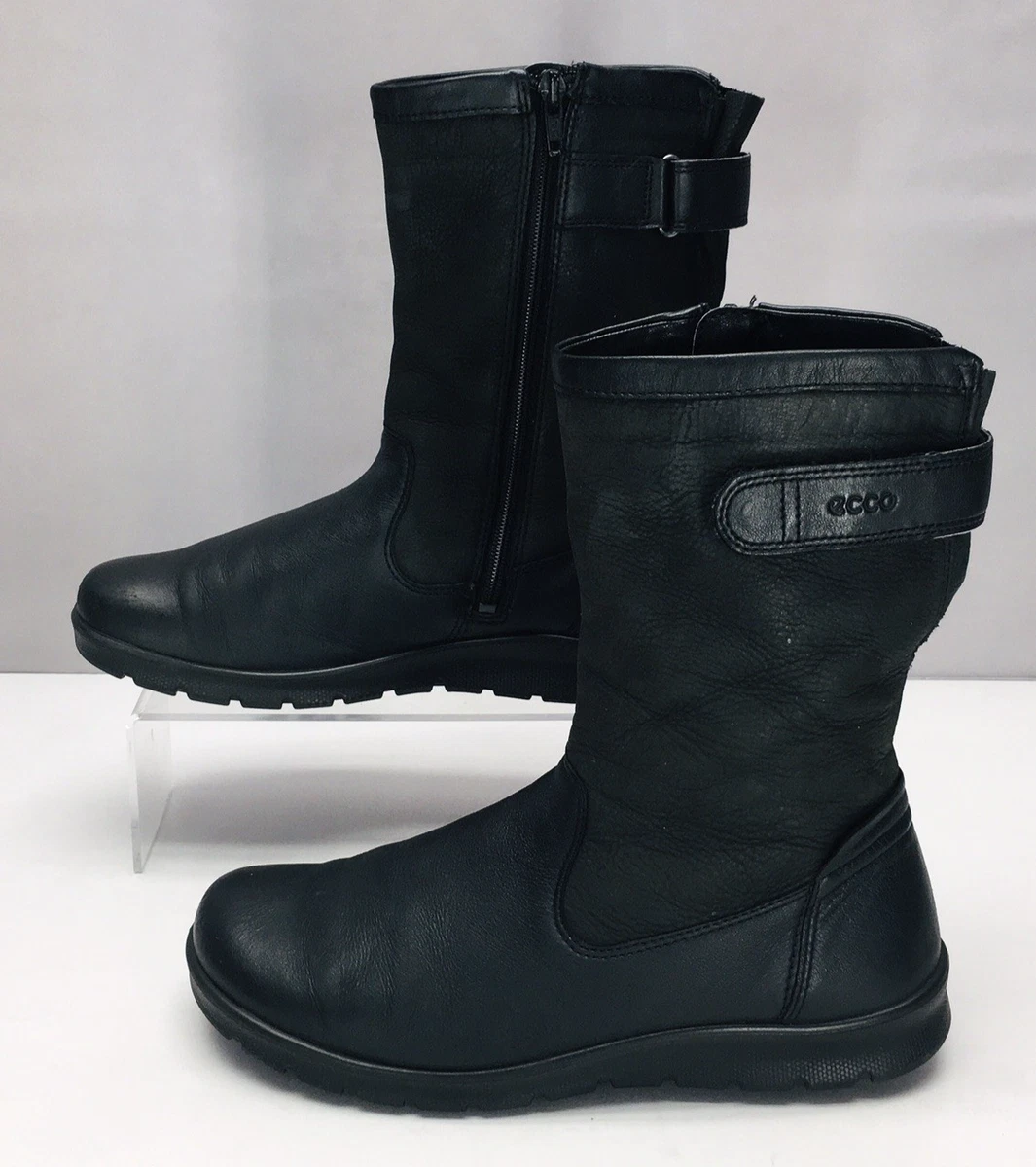 ECCO Comfort Leather Slip On Ankle Boots Sz 41 Amazon.com | ECCO Touch 15 Chelsea Boot Black | Ankle & Bootie main image 3