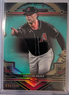 2024 Topps Triple Threads - Christian Walker #188 Aquamarine /149