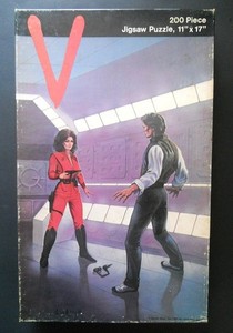 1985 "V: The Original Miniseries" 200 piece Puzzle MARUCA IND. *Sealed* See Pics