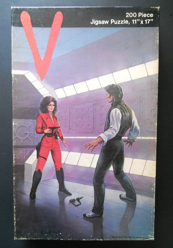1985 "V: The Original Miniseries" 200 piece Puzzle MARUCA IND. *Sealed* See Pics