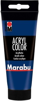 Marabu Acrylfarbe Acryl Color 100 ml dunkelblau 053