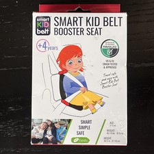 Smart Kid Belt Safest Pocket Size Car Booster Seat Child Restraint System 4 Y.O