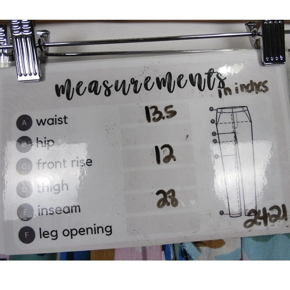 Calça feminina True Destinations perna larga tamanho pequeno tropical praia resort férias - Imagem 2 de 4