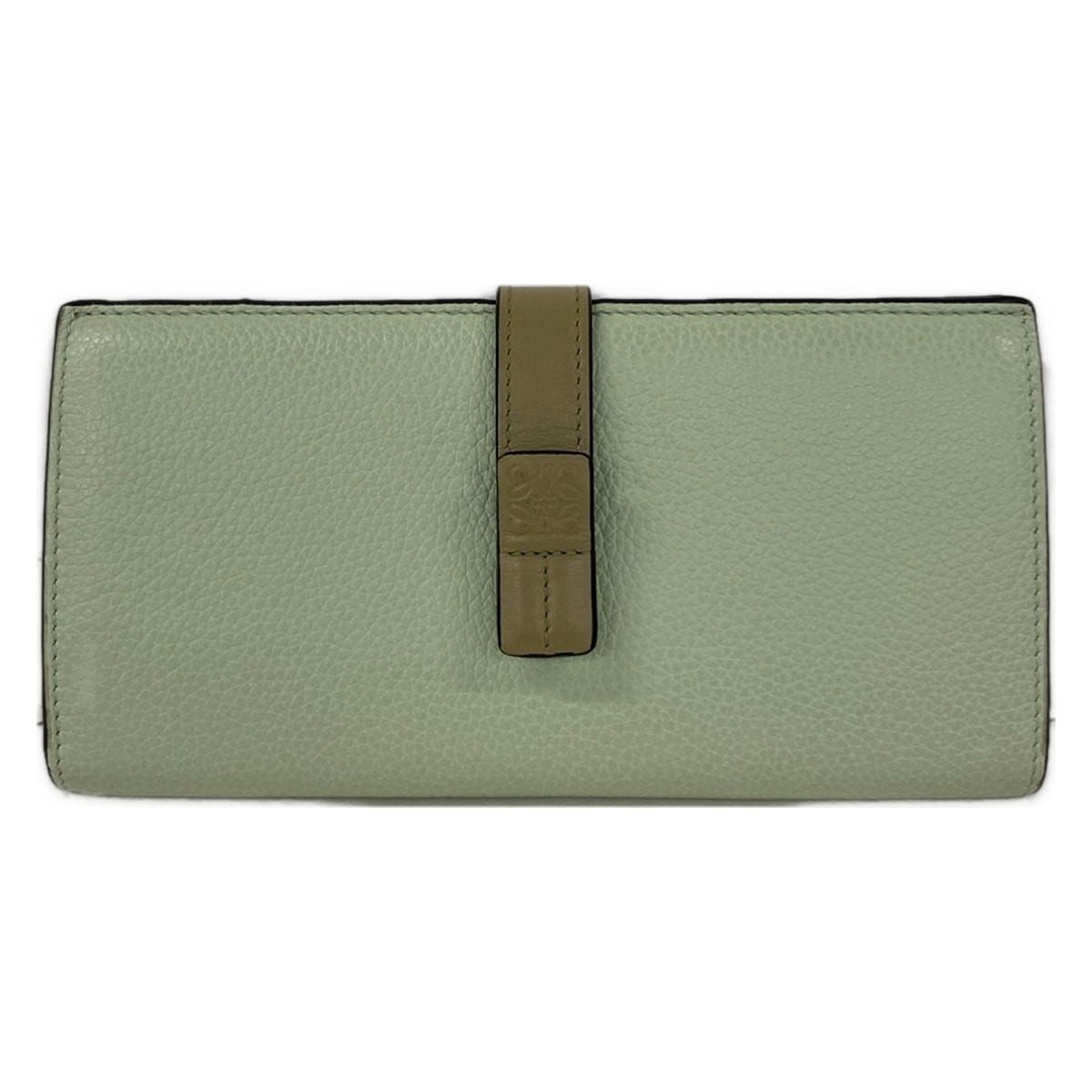 LOEWE Vertical Wallet Large C660S40X01 Spring Jade Clay green
