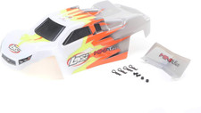 Body Gray/White Mini-T 2.0 LOS210015 Car/Truck Bodies Wings  Decals