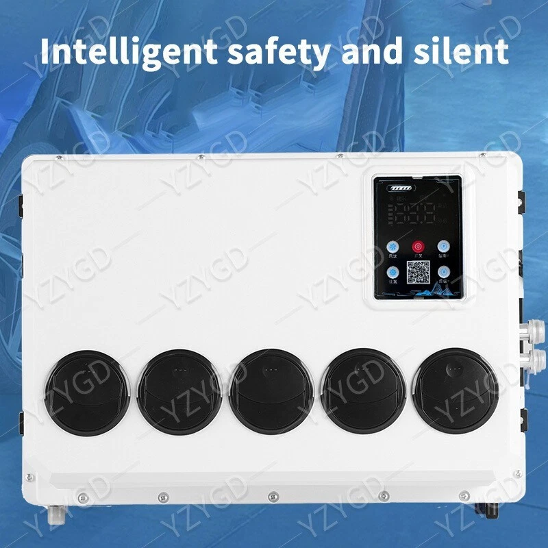 12000 BTU Truck Cab Air Conditioner 12V Split AC Fits Semi Trucks Bus RV Caravan - Image 4 of 4