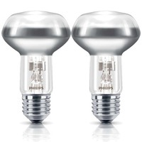2 X Philips Eco Halogen Reflektor R63 42W = 55W / 60W E27 Matt GlüHbirne Dimmbar