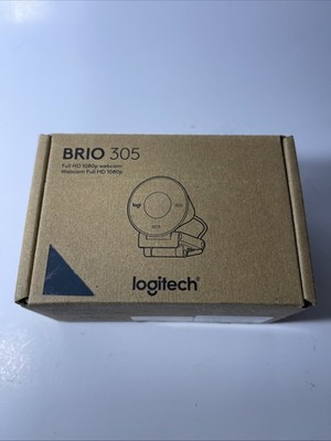 960-001414 Logitech Brio 305 HD 1080p 2 Megapixels Graphite Webcam *Retail Box*