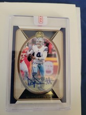 2022 Panini Legacy Football Dak  Prescott Auto Autograph #1/3 Dallas Cowboys 