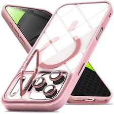 For iPhone 17 Pro Max 17 Air Mag Safe Case Shockproof Camera Lens Cover Stand