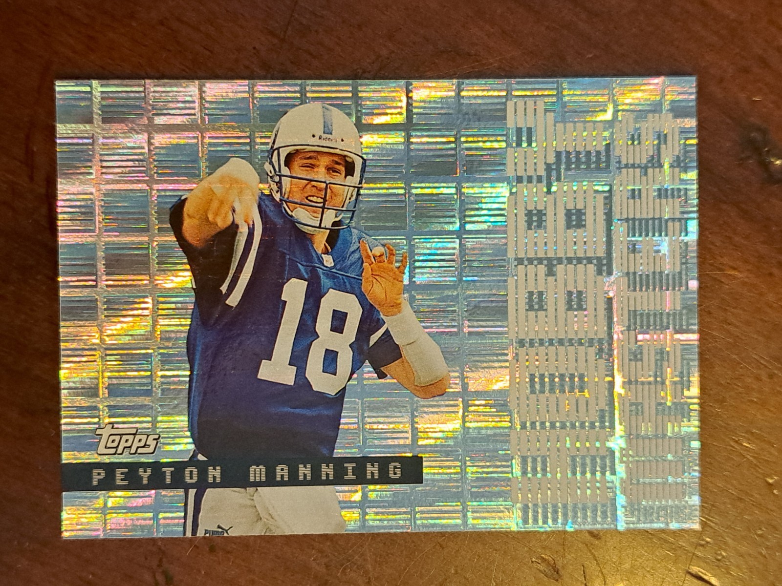 Peyton Manning - 2001 Topps  Hobby Masters Card #HM8 Colts 