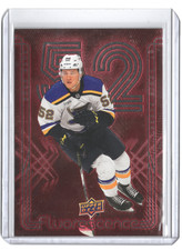 2024-25 Upper Deck Series 2 Hockey Fluorescence Zach Dean F-1