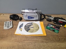 JVC GR-D20u Digital Video Camera Black / Silver Mini DV Not Tested