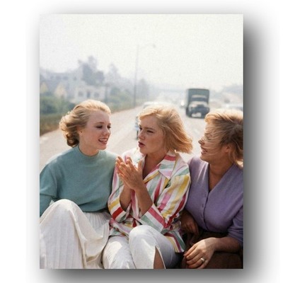 Inger Stevens, May Britt, Ingrid Goude Photo 8x10 Los Angeles 1958 Actress
